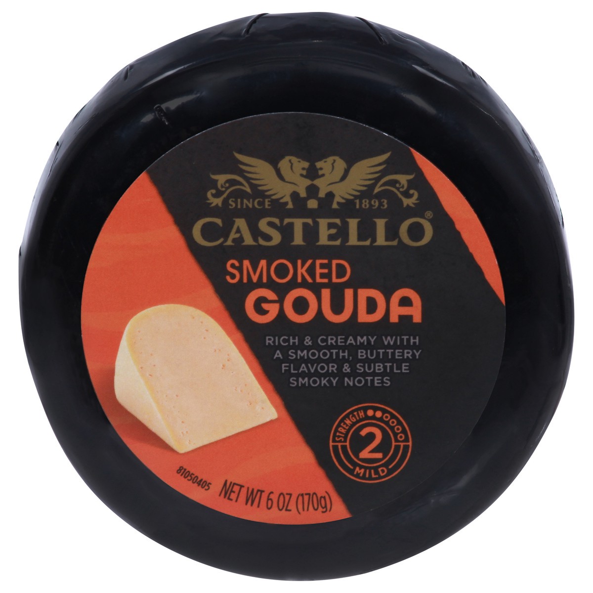 slide 1 of 9, Castello Smoked Gouda Rounds, 6 oz