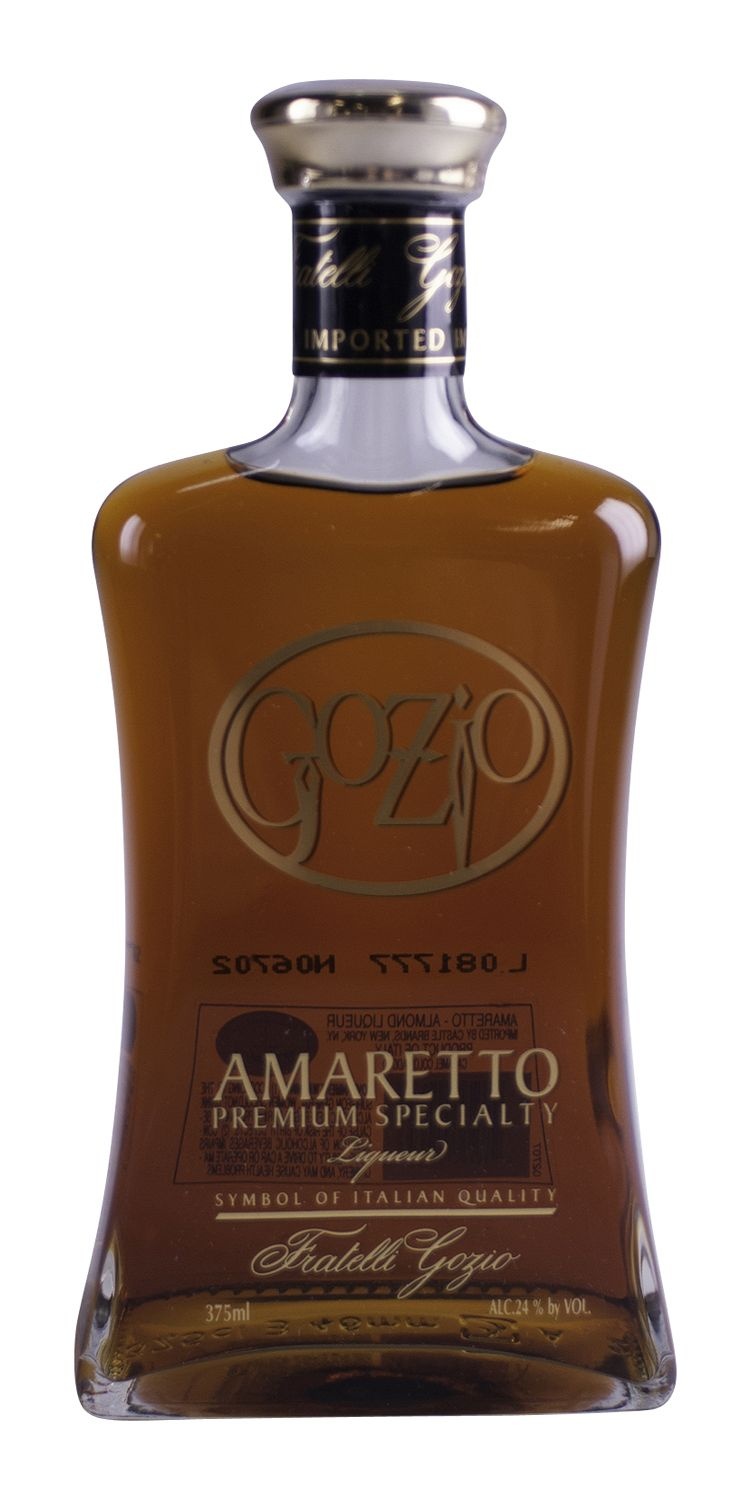 slide 1 of 1, Gozio Amaretto, 375 ml