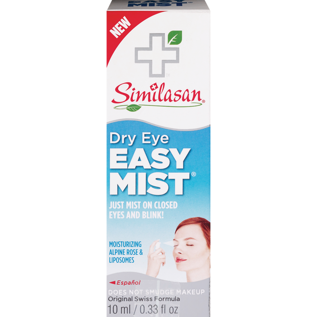 slide 1 of 4, Similasan Dry Eye Easy Mist, 0.33 fl oz