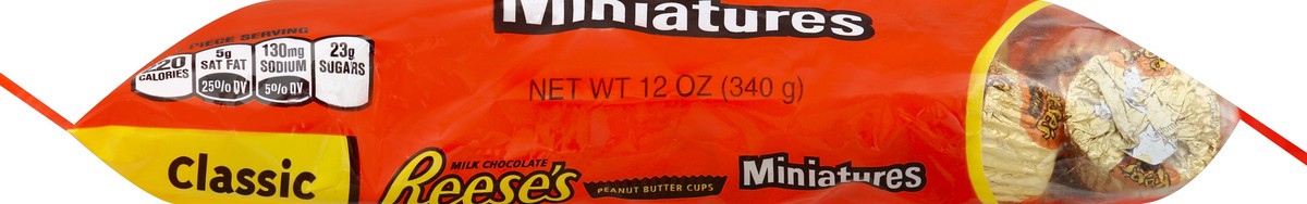 slide 2 of 5, Reese's Miniature Peanut Butter Cups, 12 oz