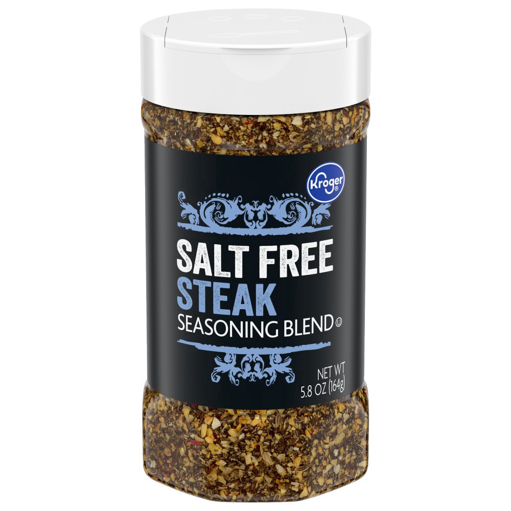 slide 1 of 3, Kroger Salt Free Steak Seasoning Blend, 5.8 oz