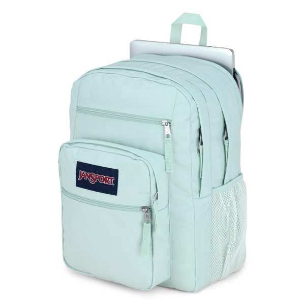slide 8 of 8, Jansport Big Student Backpack With 15"" Laptop Pocket, Fresh Mint, 1 ct
