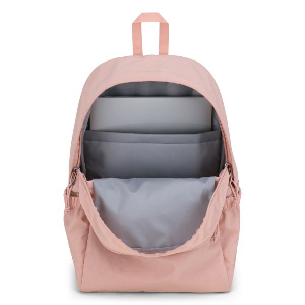 slide 7 of 7, Jansport Slouch Pack With 15"" Laptop Pocket, Misty Rose, 1 ct