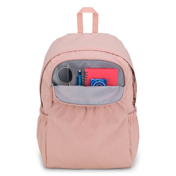 slide 2 of 7, Jansport Slouch Pack With 15"" Laptop Pocket, Misty Rose, 1 ct