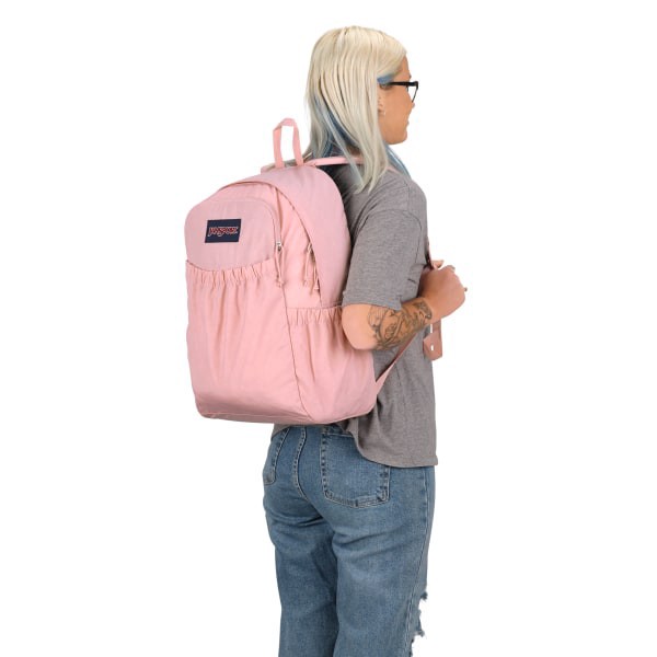 slide 3 of 7, Jansport Slouch Pack With 15"" Laptop Pocket, Misty Rose, 1 ct