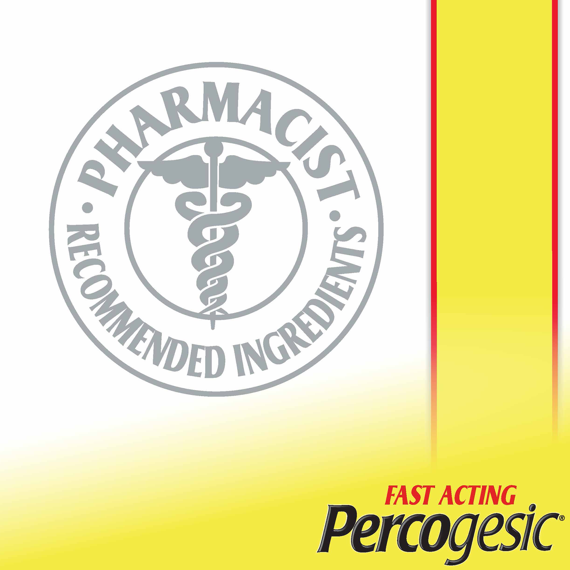 slide 2 of 2, Percogesic Original Strength, Acetaminophen and Diphenhydramine, 24 Tablets, 24 ct