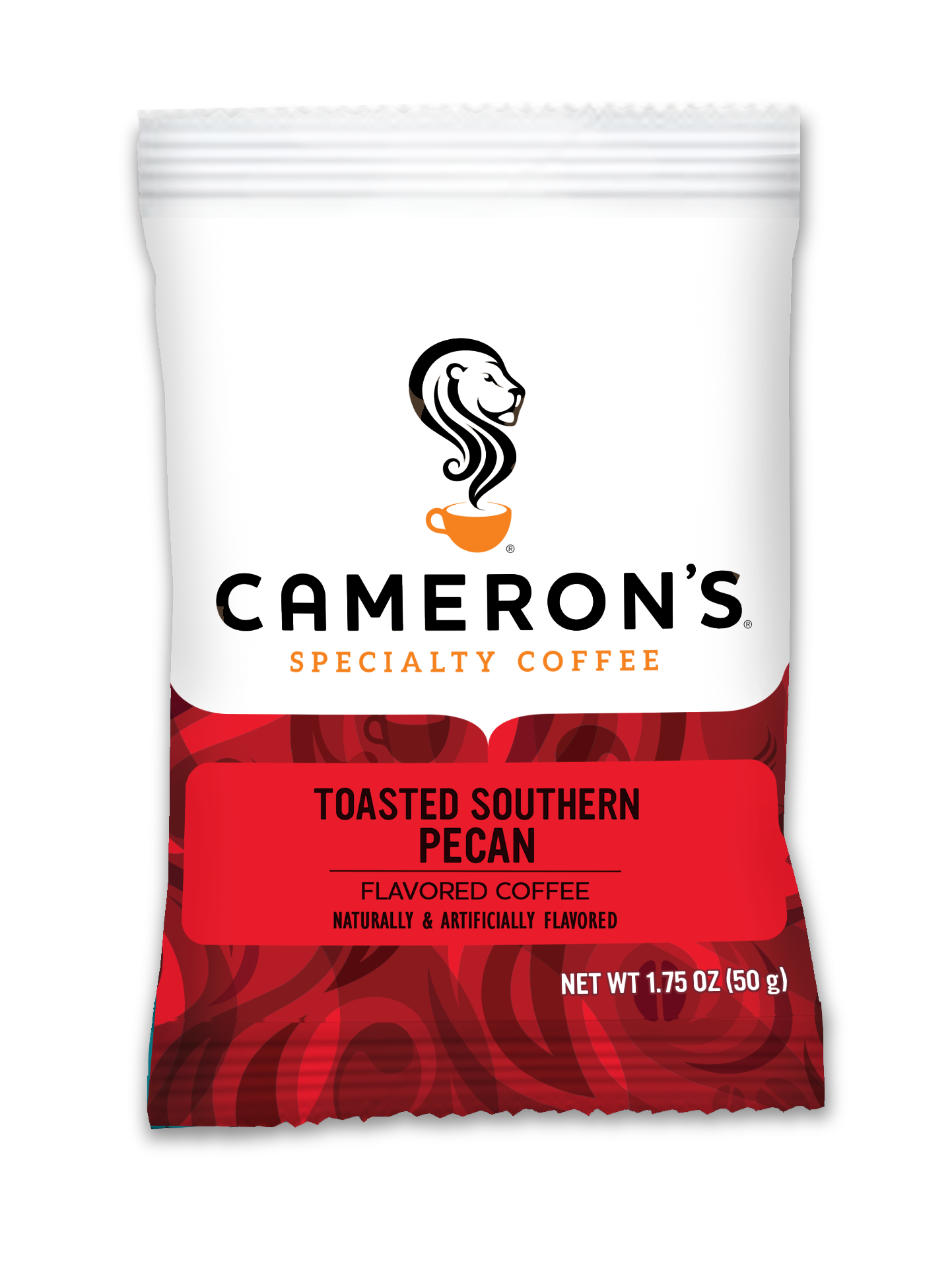 slide 1 of 3, Cameron's Coffee Roasted Ground Bag, Flavored, Toasted Southern Pecan, 1.75oz, 1.75 oz