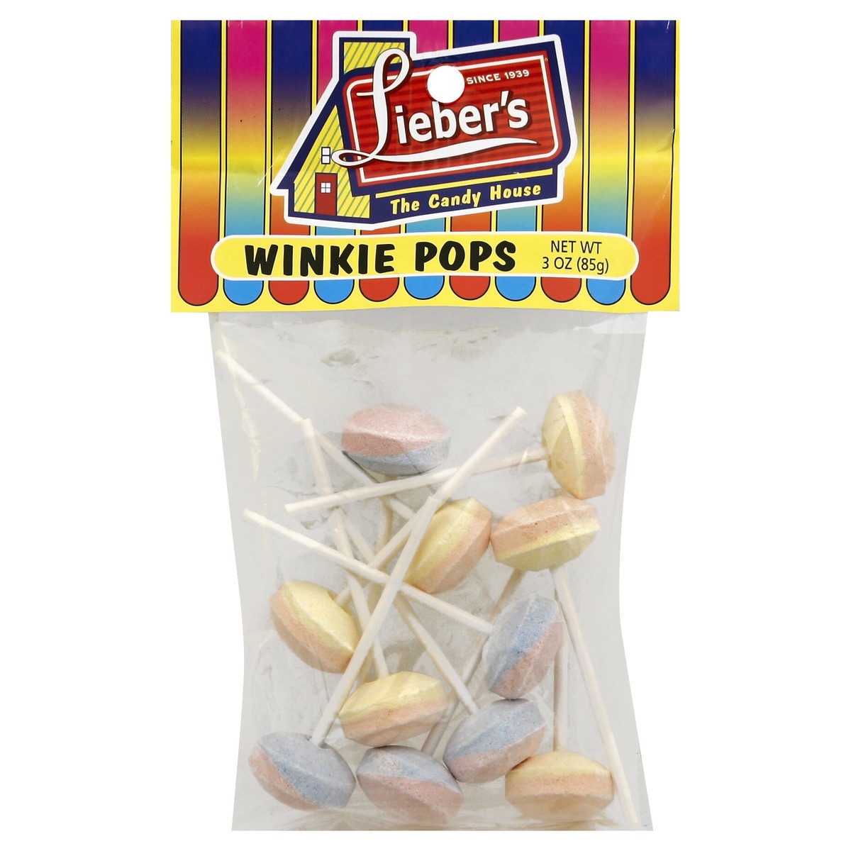 slide 2 of 4, Lieber's Winkie Pops - 3 oz, 3 oz