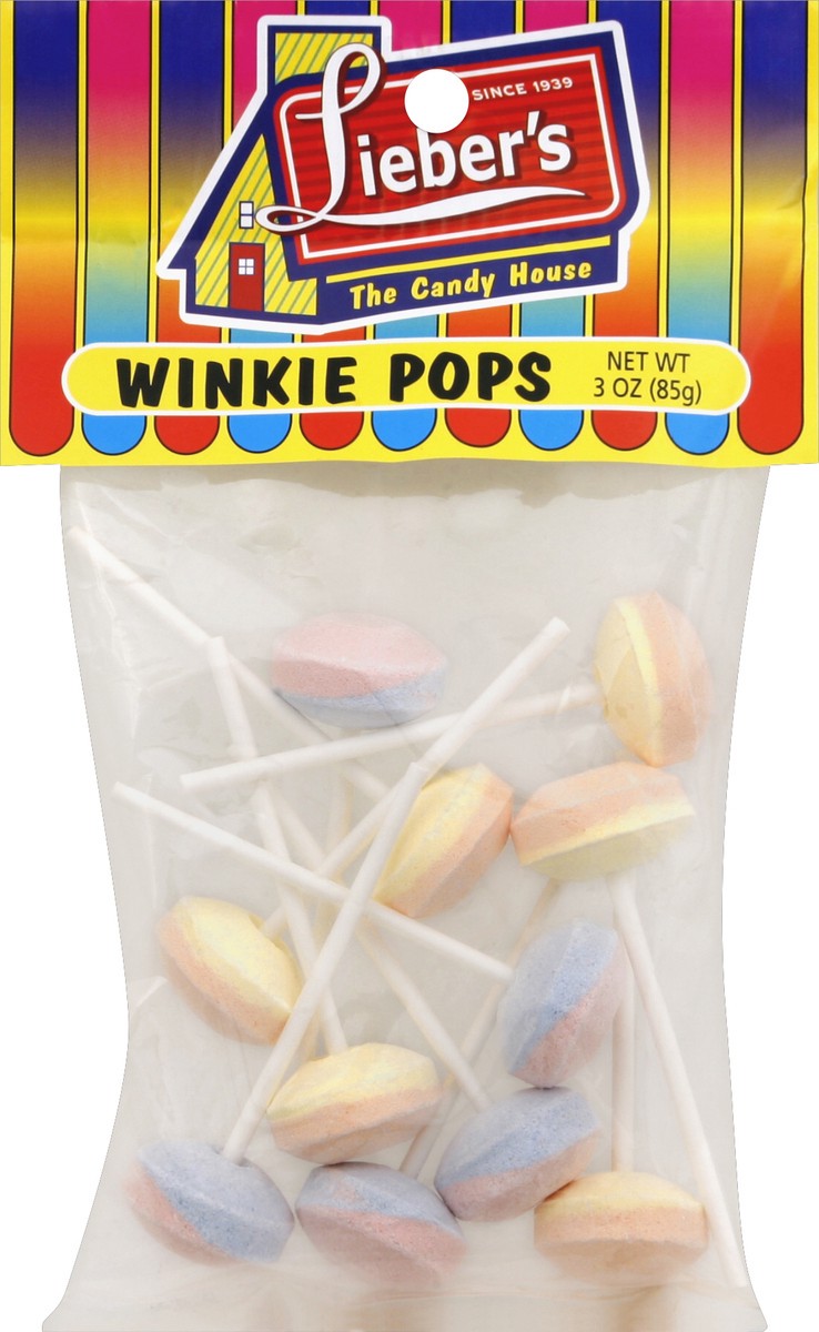 slide 1 of 4, Lieber's Winkie Pops - 3 oz, 3 oz