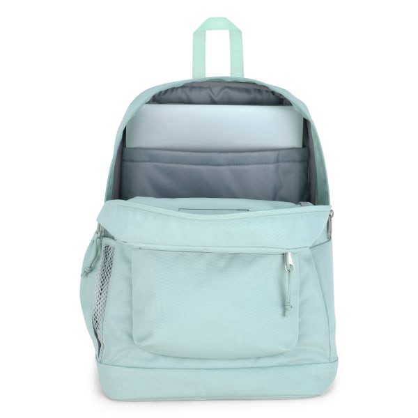 slide 5 of 8, Jansport Cross Town Plus Backpack With 15"" Laptop Pocket, Fresh Mint, 1 ct