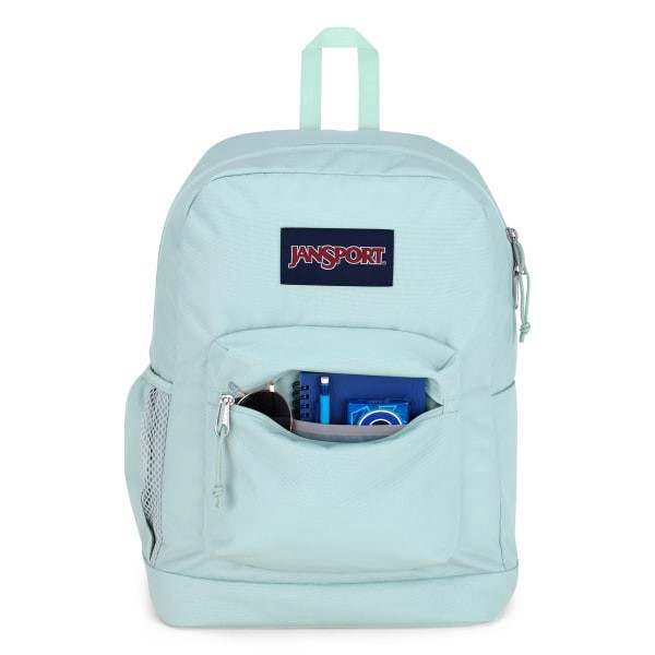 slide 4 of 8, Jansport Cross Town Plus Backpack With 15"" Laptop Pocket, Fresh Mint, 1 ct