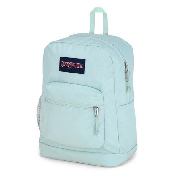 slide 2 of 8, Jansport Cross Town Plus Backpack With 15"" Laptop Pocket, Fresh Mint, 1 ct