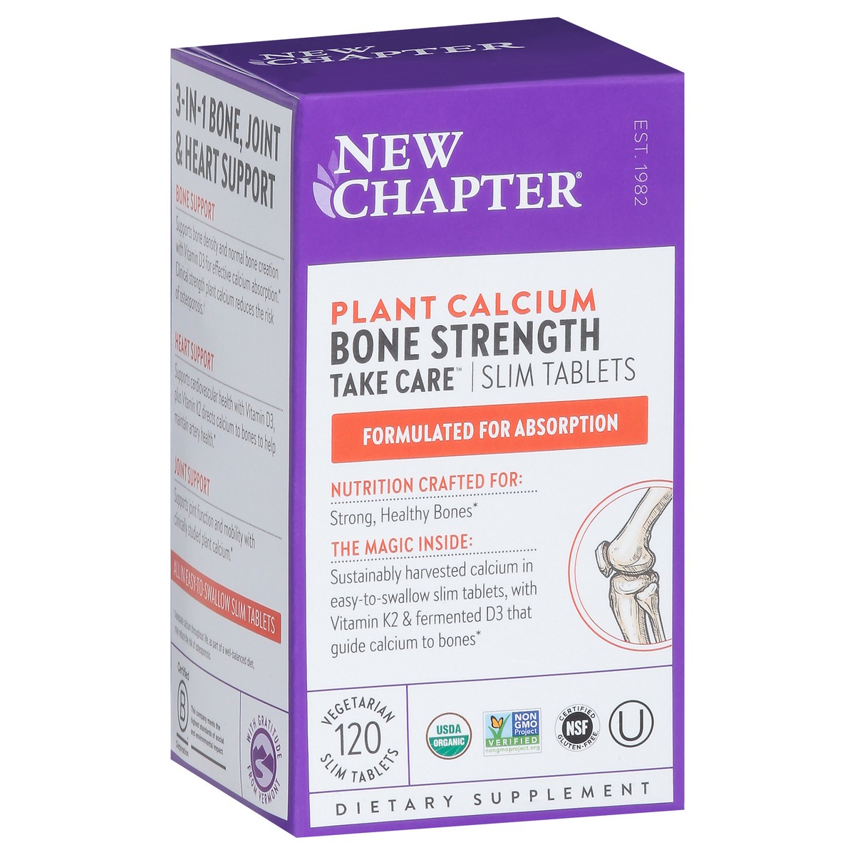 slide 2 of 9, New Chapter Bone Strength Take Care Dietary Supplement, 120 ct