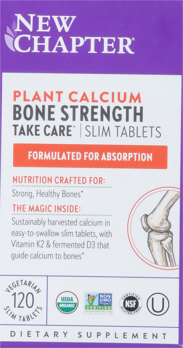 slide 4 of 9, New Chapter Bone Strength Take Care Dietary Supplement, 120 ct