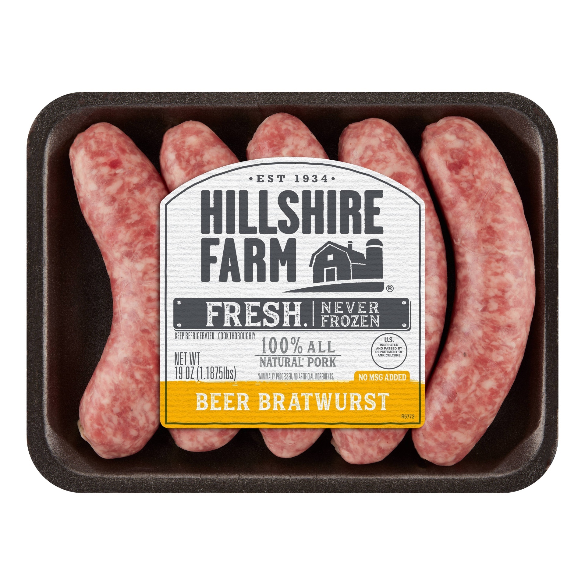 Hillshire Farms Beer Bratwurst 19 oz | Shipt