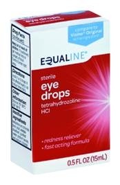 slide 1 of 1, Equaline Eye Drops Regular, 0.5 oz