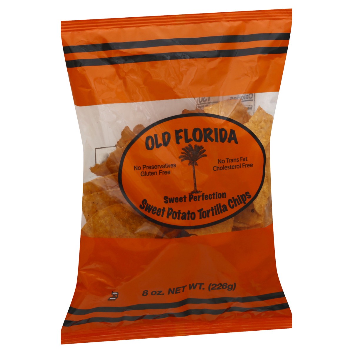 slide 2 of 9, Old Florida Gourmet Products Sweet Potato Tortilla Chips 8 oz, 8 oz