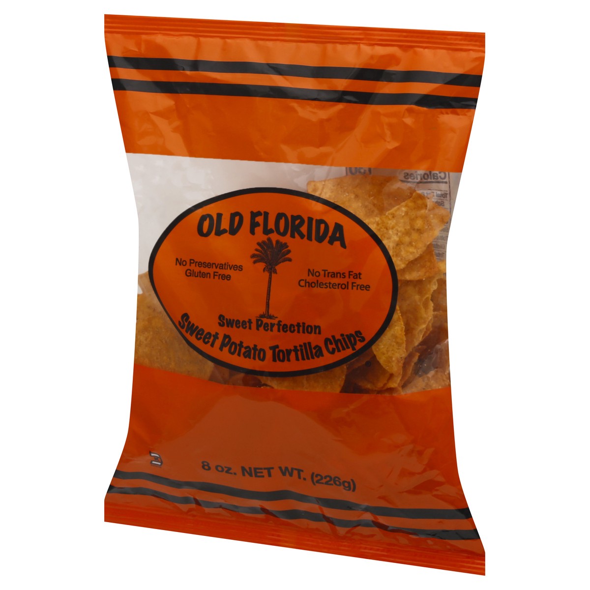 slide 3 of 9, Old Florida Gourmet Products Sweet Potato Tortilla Chips 8 oz, 8 oz