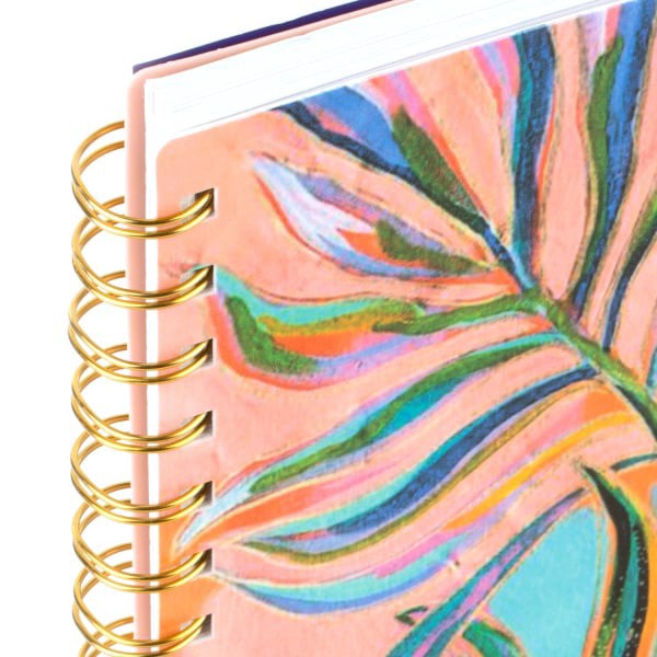 slide 4 of 9, 2025 Cambridge Ettavee Weekly/Monthly Planner, 8-1/2"" X 11"", Leaf, January To December, 1 ct