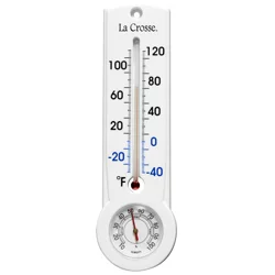 La Crosse 8.75" Thermometer & Hygrometer - 204-109