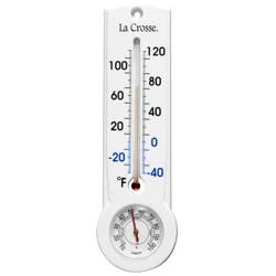 La Crosse 8.75" Thermometer & Hygrometer - 204-109