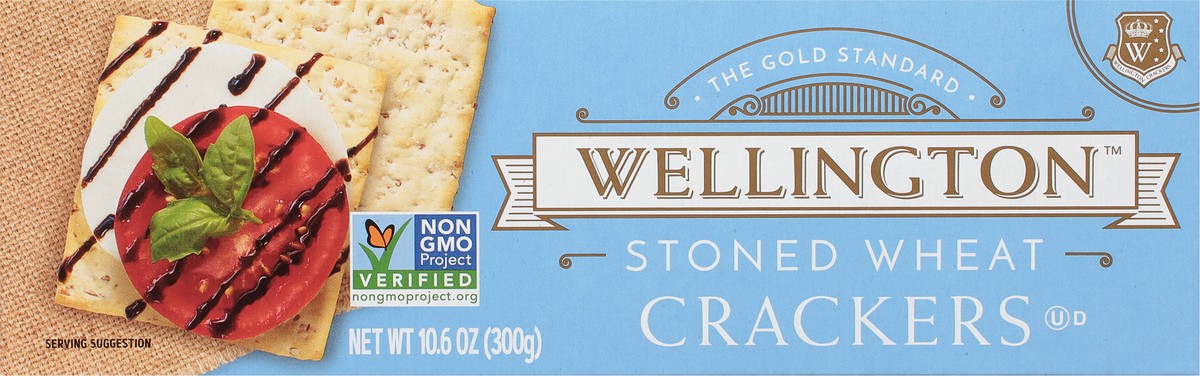 slide 10 of 13, Wellington Stoned Wheat Crackers 10.6 oz, 10.6 oz