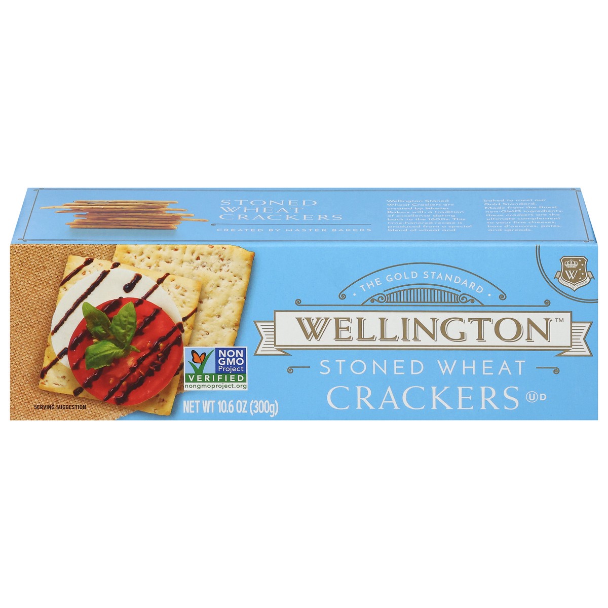 slide 1 of 13, Wellington Stoned Wheat Crackers 10.6 oz, 10.6 oz