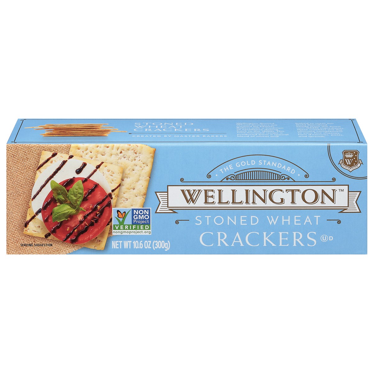 slide 6 of 13, Wellington Stoned Wheat Crackers 10.6 oz, 10.6 oz