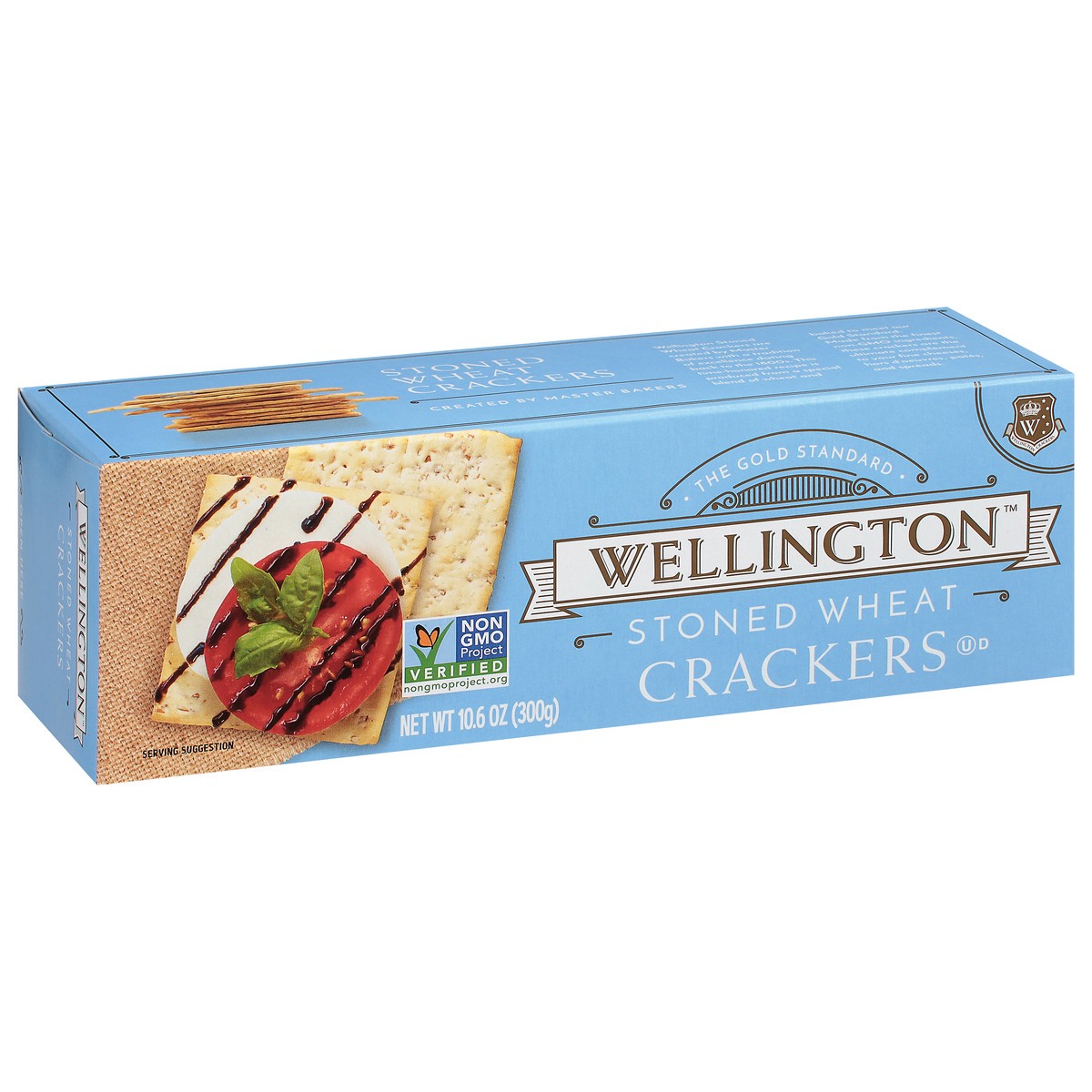 slide 7 of 13, Wellington Stoned Wheat Crackers 10.6 oz, 10.6 oz