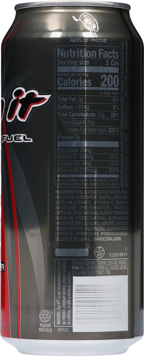 slide 10 of 14, Rip It Power Energy Fuel Supplement Drink - 16 fl oz, 16 fl oz