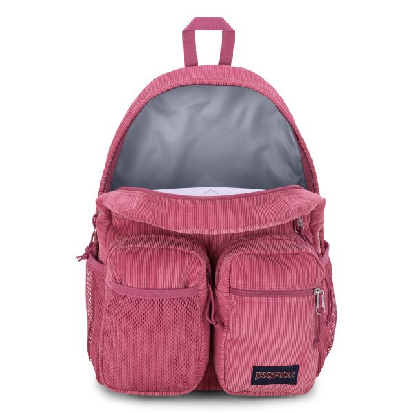 slide 3 of 8, Jansport Granby Remix Backpack, Mauve Haze Corduroy, 1 ct