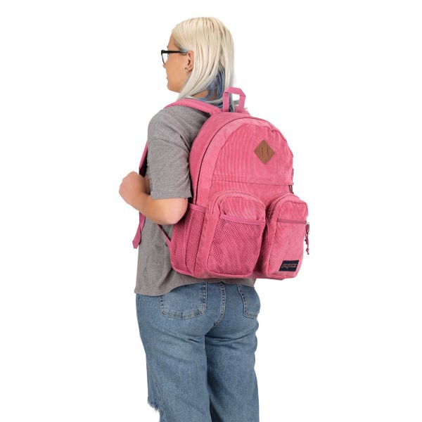 slide 4 of 8, Jansport Granby Remix Backpack, Mauve Haze Corduroy, 1 ct