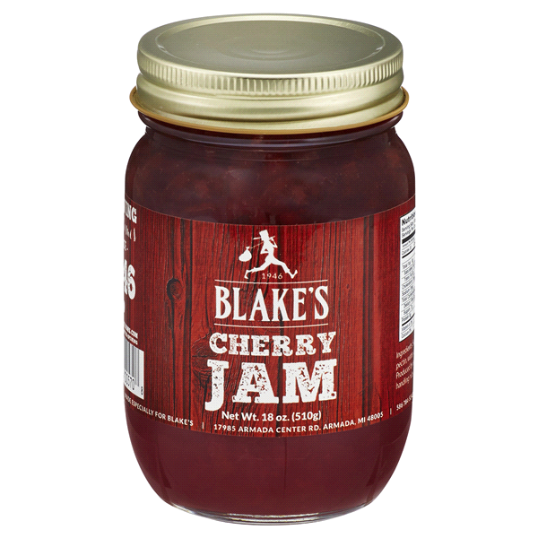 slide 1 of 3, Blake's Cherry Jam, 18 oz