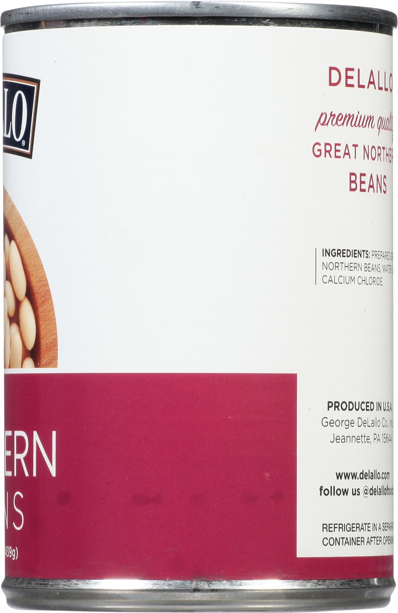slide 5 of 14, DeLallo Great Northern Beans 15.5 oz, 15.5 oz