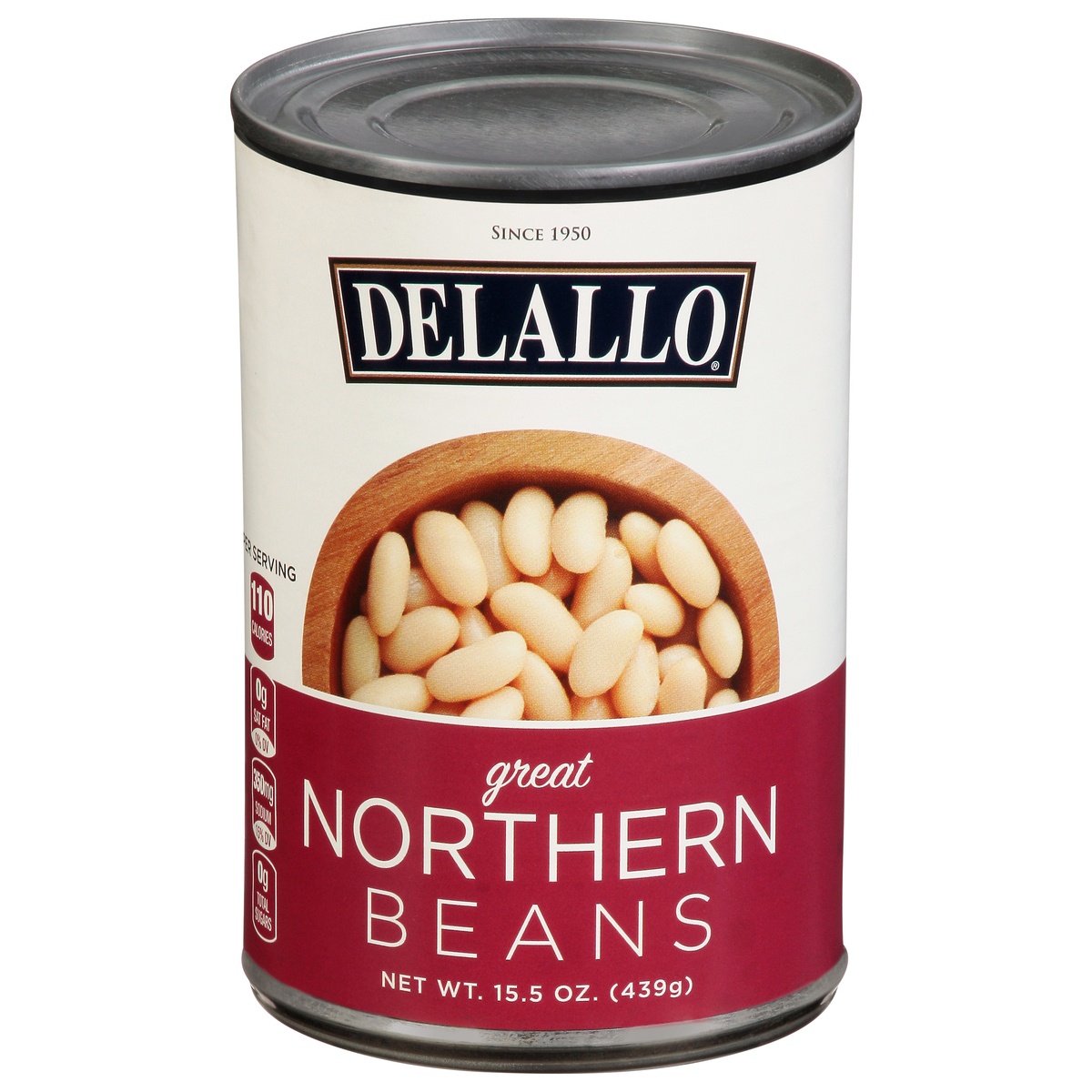 slide 1 of 1, DeLallo Great Northern Beans, 15.5 oz