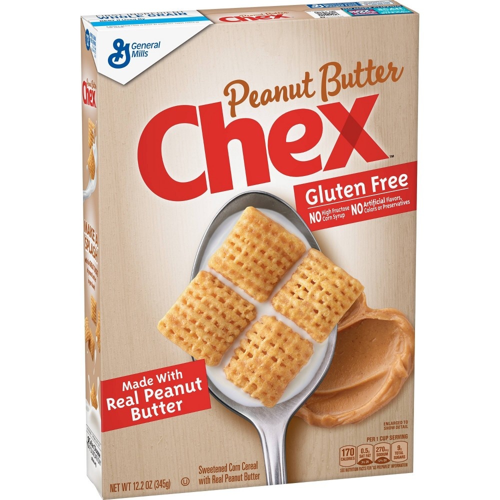 slide 2 of 3, General Mills Peanut Butter Chex Cereal, Gluten Free, 12.2 Oz, 12.2 oz