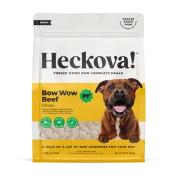 Heckova! Bow Wow Beef Recipe Freeze-Dried Raw Dog Food, 20 oz