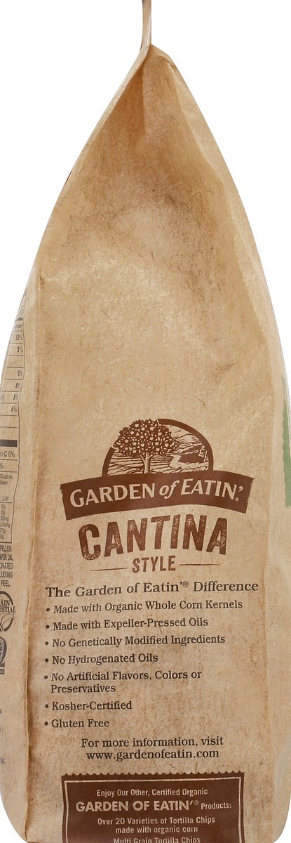 slide 3 of 6, Garden of Eatin' Cantina Style White Chips Corn Tortilla Chips With Lime, 13 oz