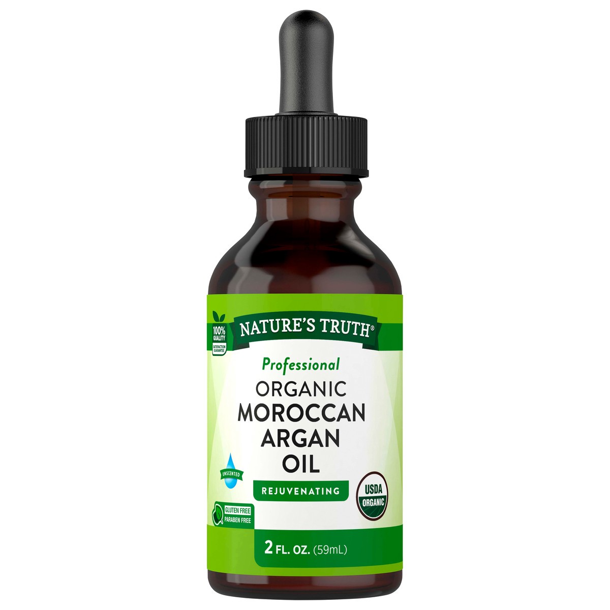 slide 1 of 5, Nature's Truth Organic Moroccan Argan Oil Serum, 2 fl oz