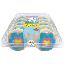 Kimberley's Bakeshoppe Bakeshoppe Vanilla Spring Flower Cookie
