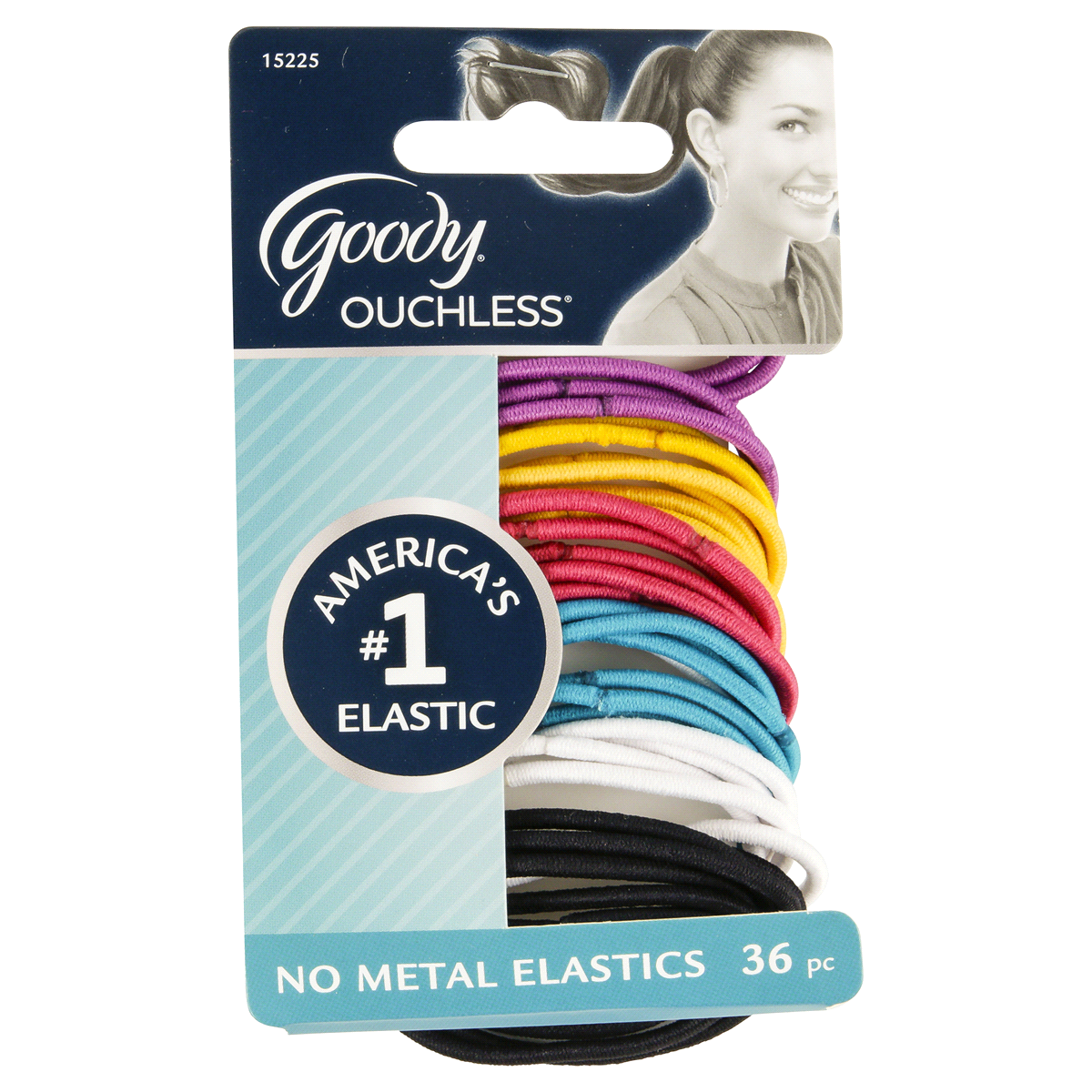 slide 1 of 5, Goody Ouchless Elastics, 36 ct