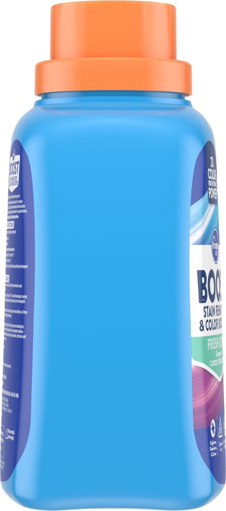 slide 3 of 6, Fresh Scent Boost Stain Remover And Color Booster, 66 fl oz
