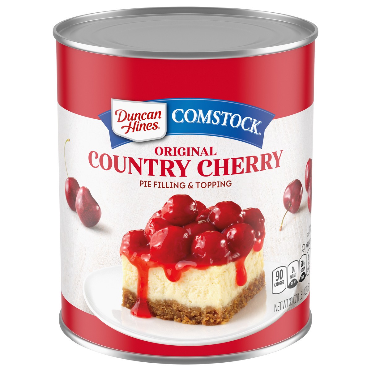 slide 1 of 5, Comstock Original Country Cherry Pie Filling & Topping 30 oz, 30 oz