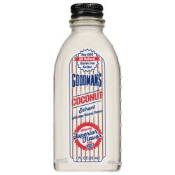 Goodman's Coconut Extract 1 fl oz