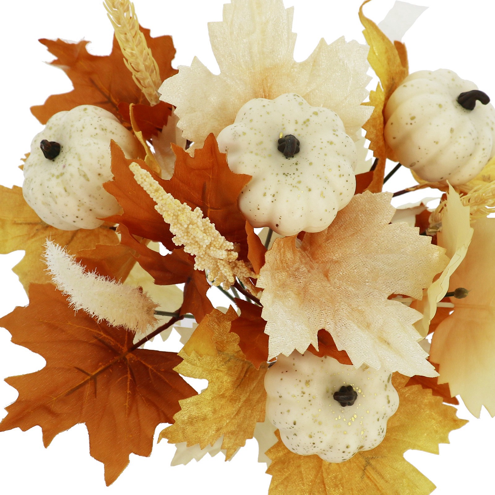 slide 2 of 2, 23" Cream Maple & Pumpkin Mix Deluxe Bush By Ashland, 23 in