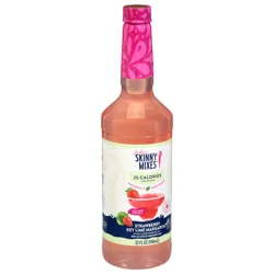 Jordan's Skinny Mixes Non-Alcoholic Strawberry Key Lime Margarita Mix 32 fl oz