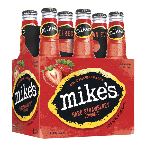 slide 3 of 5, Mike's Hard Strawberry Lemonade, 11.2 fl oz