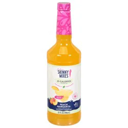 Jordan's Skinny Mixes Non-Alcoholic Peach Margarita Mix 32 fl oz