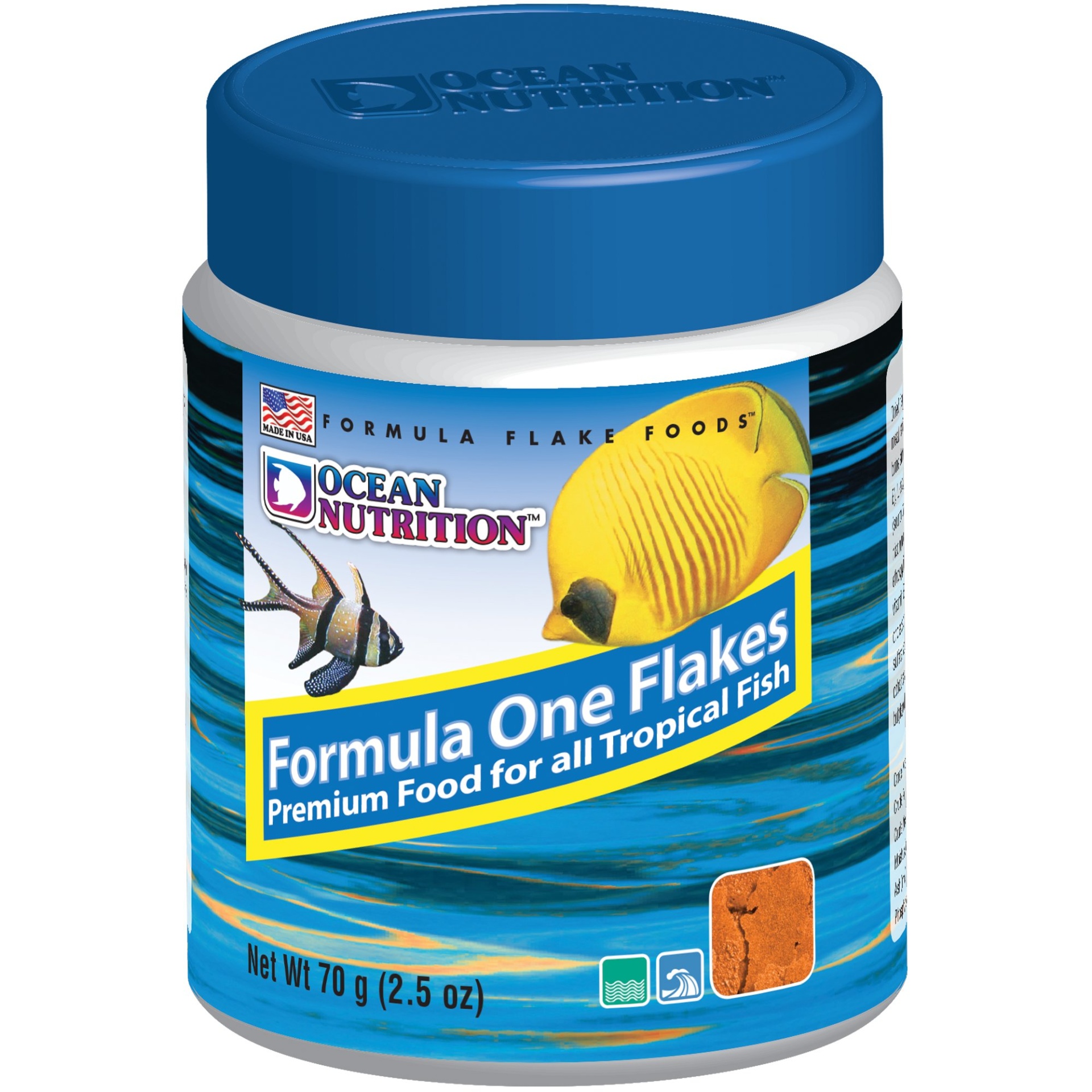 slide 1 of 1, Ocean Nutrition Formula One Flake Food, 2.5 oz