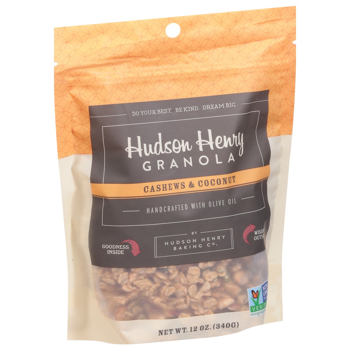 slide 10 of 13, Hudson Henry Cashews & Coconut Granola 12 oz, 12 oz